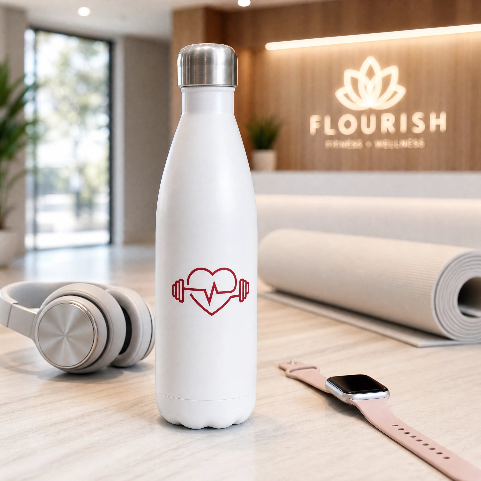 Premium Insulated Water Bottle | 17 oz (500 ml)