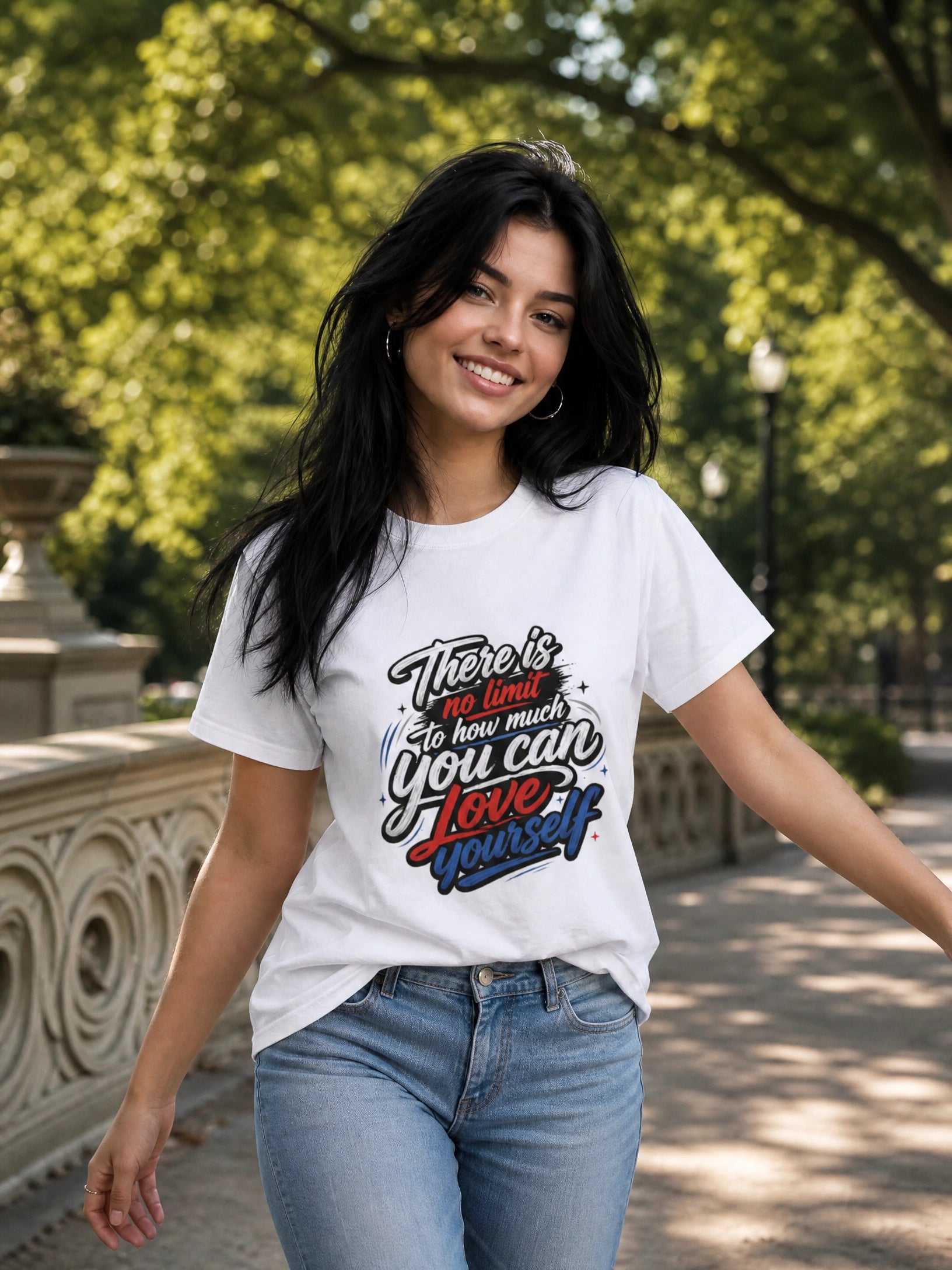 There Is No Limit to How Much You Can Love Yourself™ | Premium Heavyweight T-Shirt