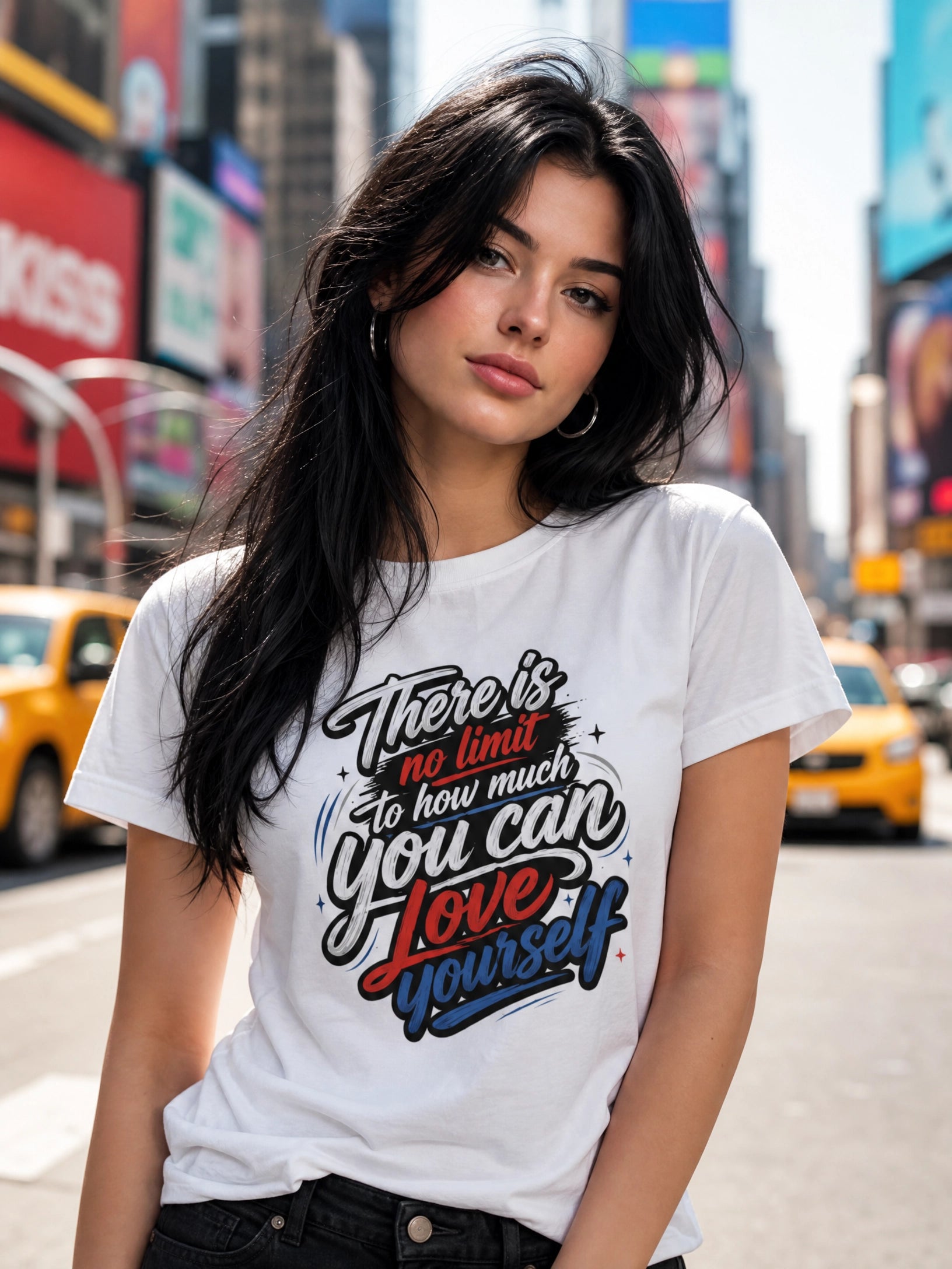 There Is No Limit to How Much You Can Love Yourself™ | Premium Heavyweight T-Shirt